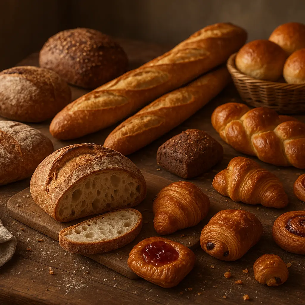 Bread and pastries